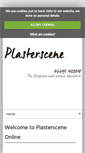 Mobile Screenshot of plasterscene.net