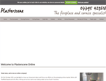 Tablet Screenshot of plasterscene.net